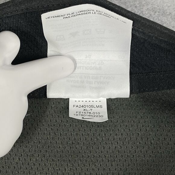 Nike Sweatshirt Womens XL Black 2024 WNBA All-Star Game Intent 1/4 Zip Warm Up - Picture 5 of 9